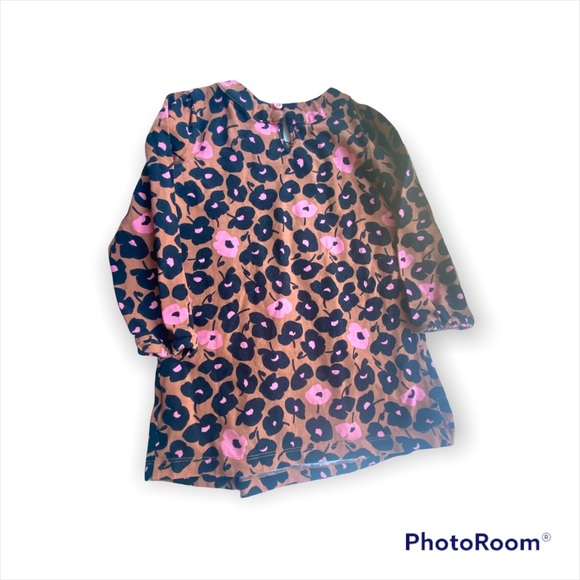 Hannah Andersson floral kids dress 100 - Picture 3 of 5